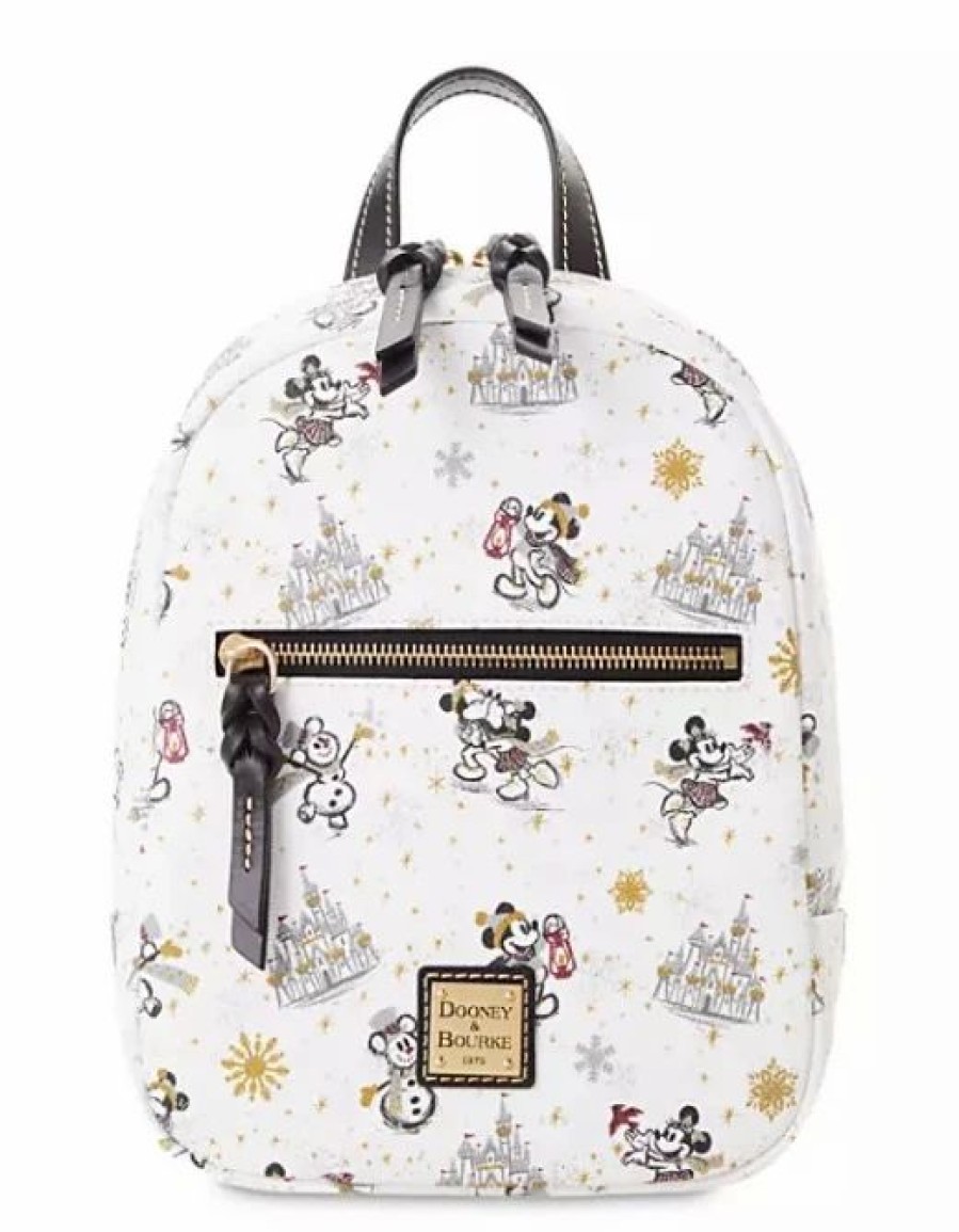 Bags And Totes * | Disney Dooney & Bourke Bag 2020 Mickey And Minnie Holiday Backpack