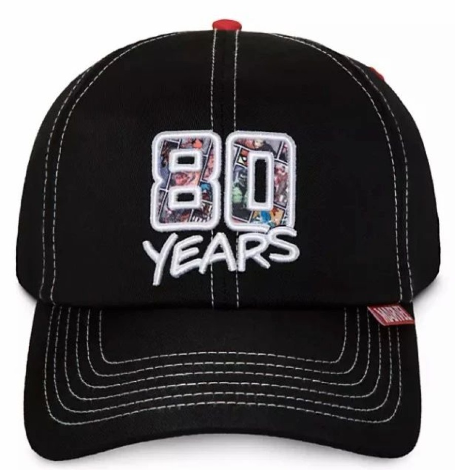 Hats * | Disney Hat Baseball Cap Marvel 80Th Anniversary