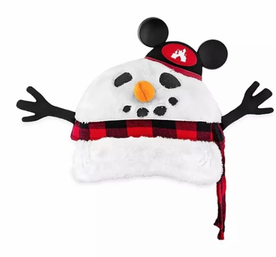 Hats * | Disney Hat Baseball Cap Holiday Snowman Walt Disney World