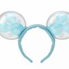 Hats * | Disney Ears Headband Mickey Mouse Snowflake Balloon Light Up