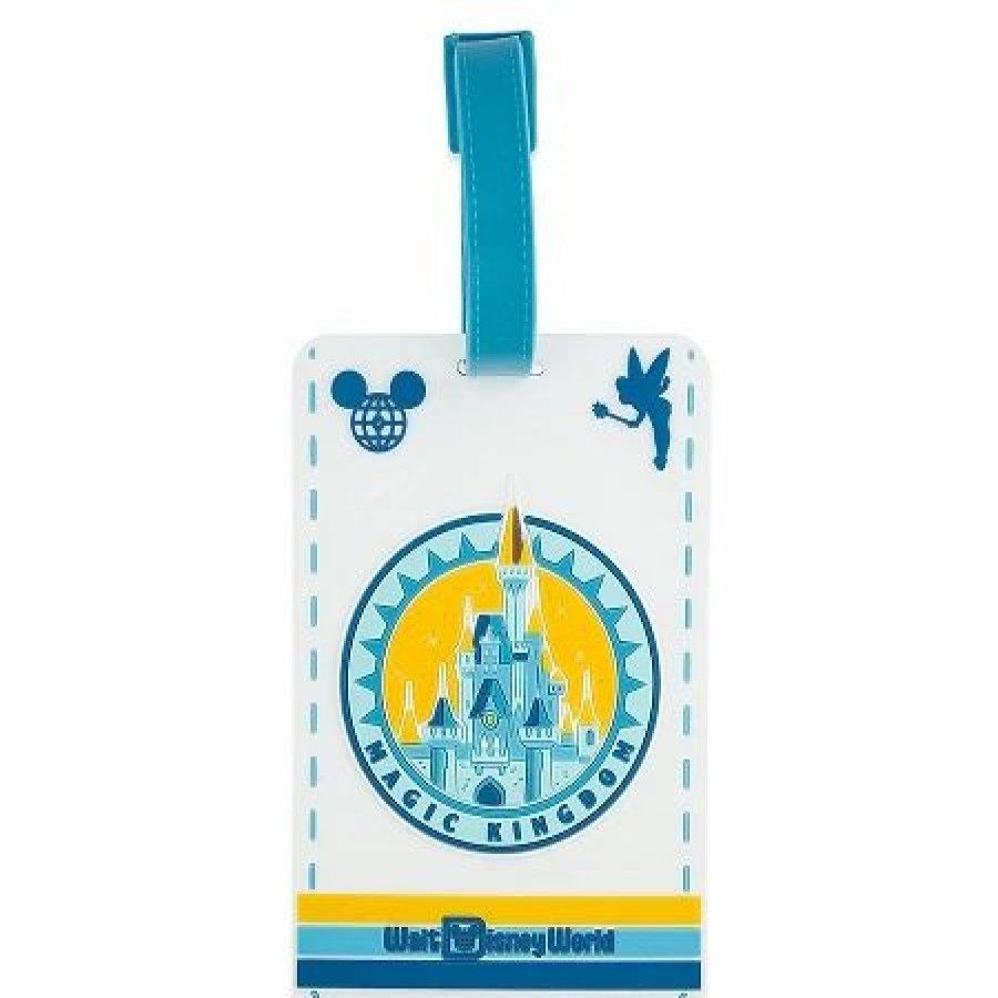 Bags And Totes * | Disney Luggage Bag Tag Magic Kingdom Walt Disney World