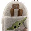 Bags And Totes * | Disney Loungefly Backpack Fuzzy Yoda Star Wars