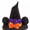 Hats * | Disney Halloween Hat Minnie Mouse Witch Youth