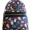 Bags And Totes * | Disney Loungefly Backpack Star Wars Cuties Purple