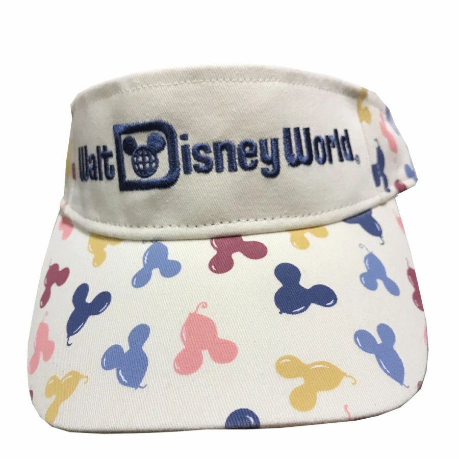 Hats * | Disney Sun Visor Hat Mickey Mouse Balloons Walt Disney World