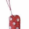 Bags And Totes * | Disney Wallet Minnie Mouse Polka Dots Sequined Red