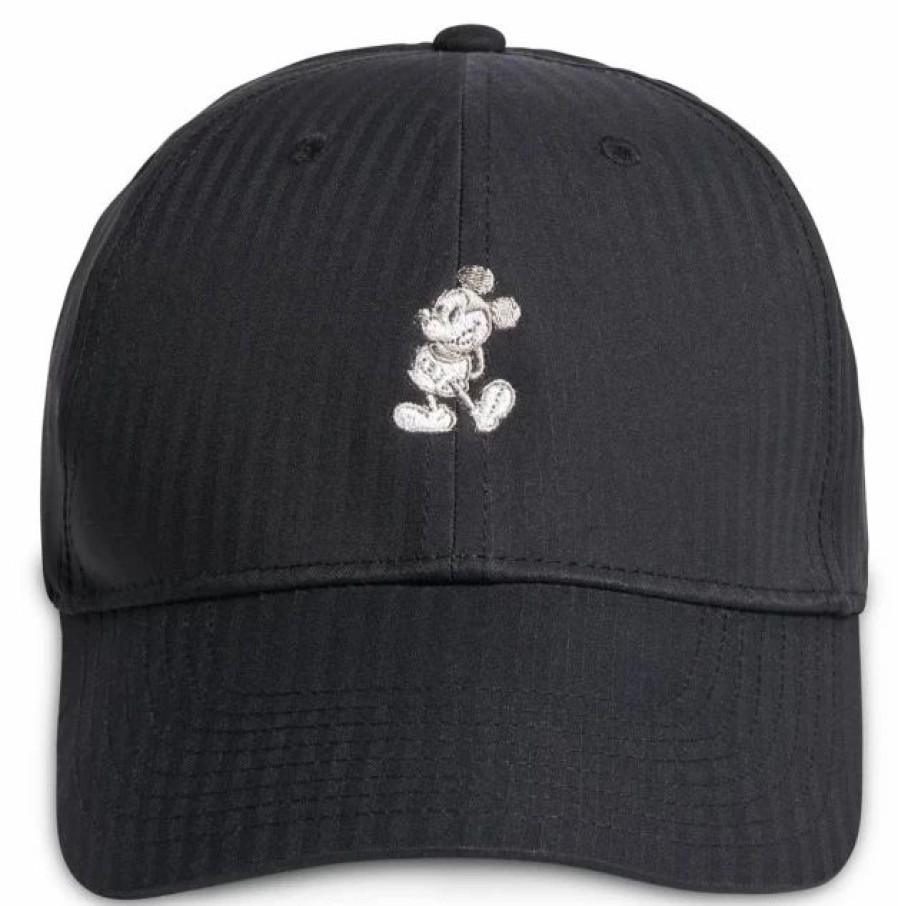 Hats * | Disney Hat Baseball Cap Nike Mickey Performance Stripe