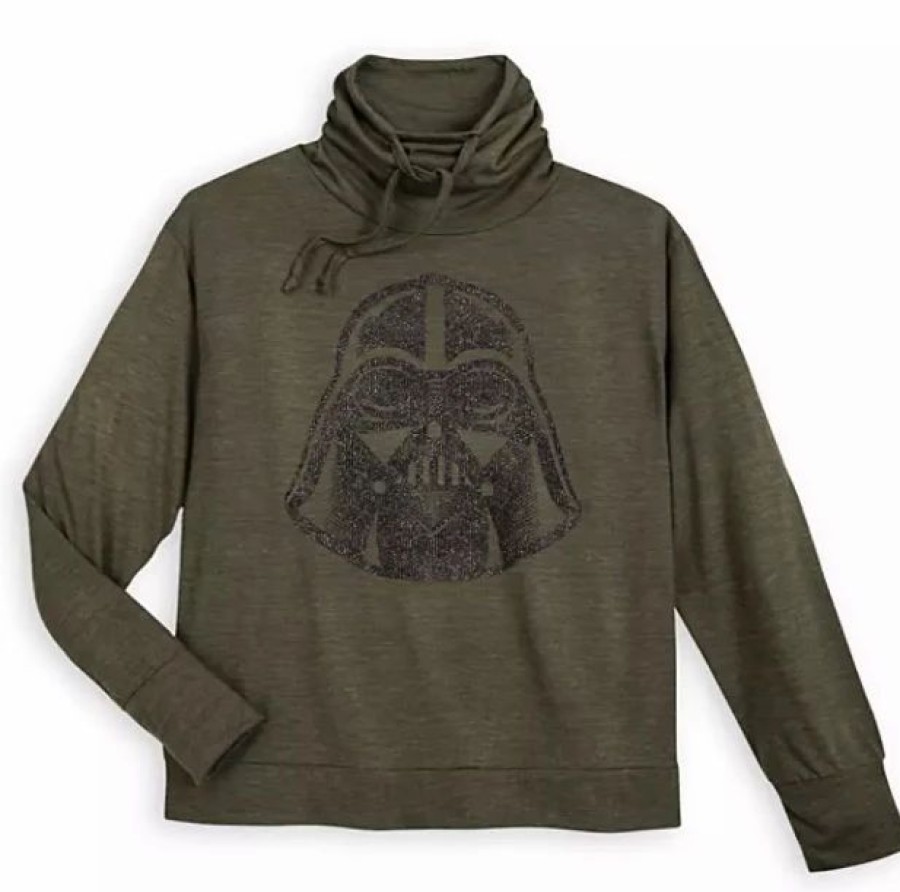 Adult * | Disney Pullover For Women Darth Vader Cowl Neck Star Wars