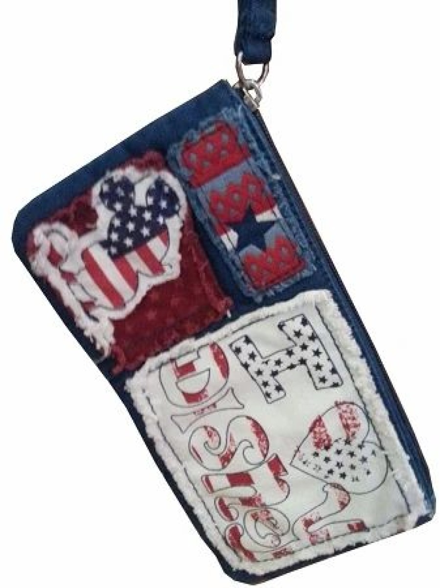 Accessories * | Disney Wallet Patriotic Mickey Mouse I Love Disney