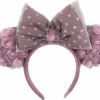 Hats * | Disney Ears Headband Minnie Mouse Hearts And Petals