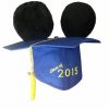 Hats * | Disney Hat Ears Graduation Cap Class Of 2015 Mortarboard