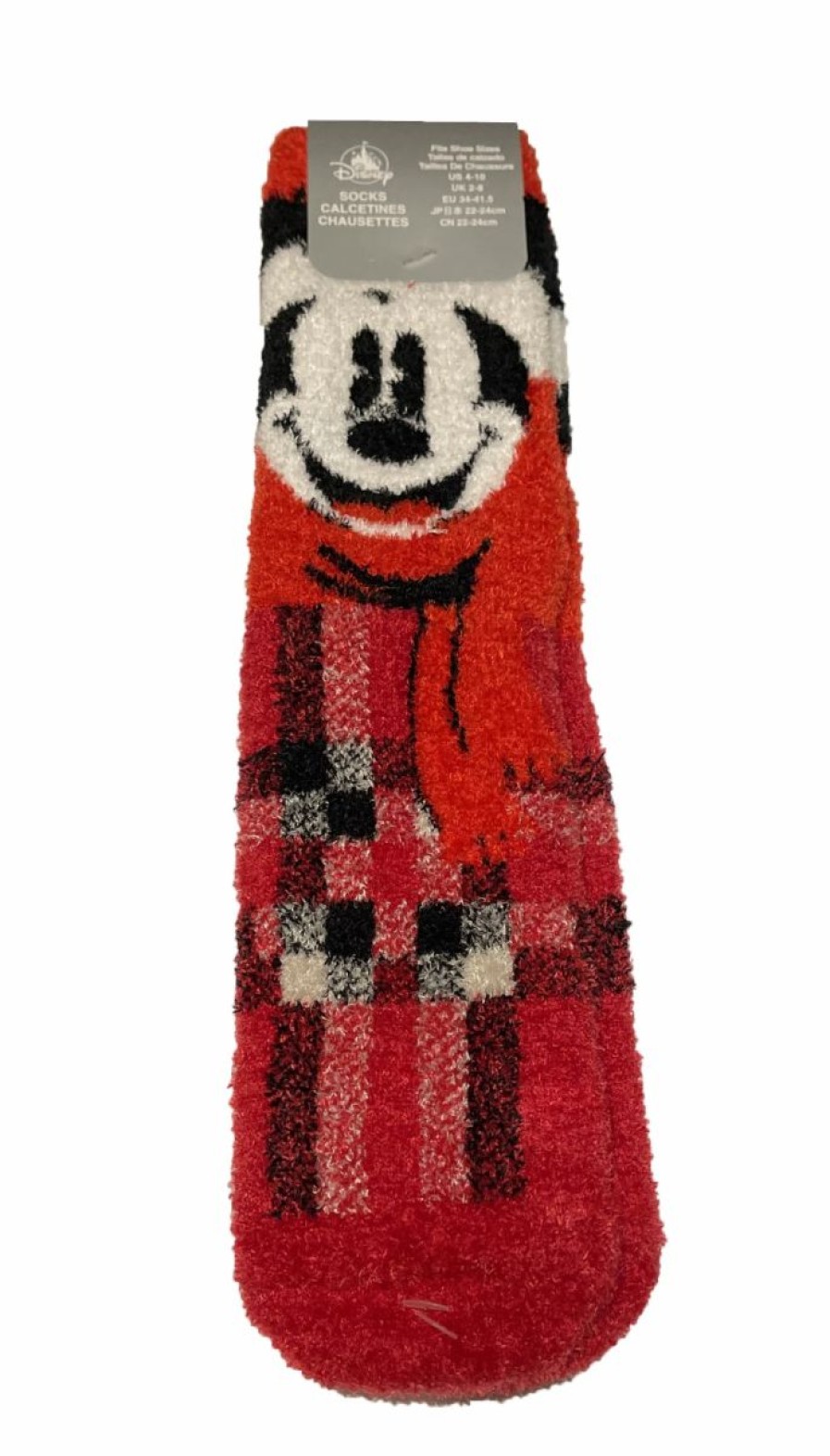 Socks * | Disney Christmas Socks Santa Mickey Mouse