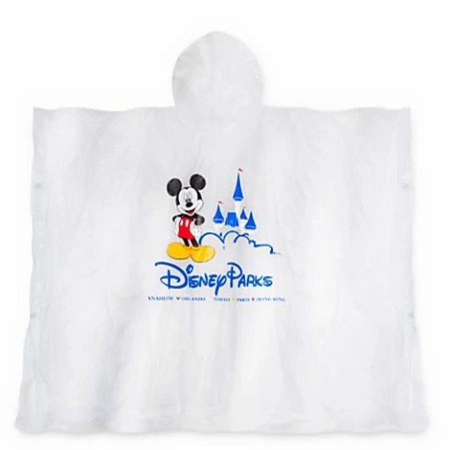 Accessories * | Disney Rain Poncho Disney Parks Mickey Mouse Poncho Child