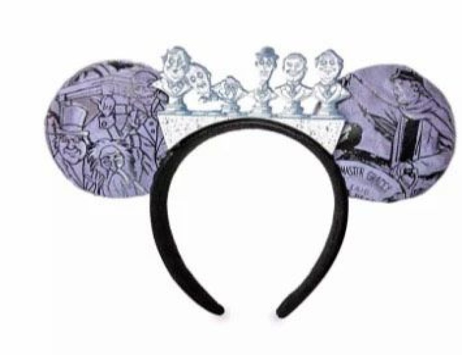 Hats * | Disney Ears Headband The Haunted Mansion Graveyard