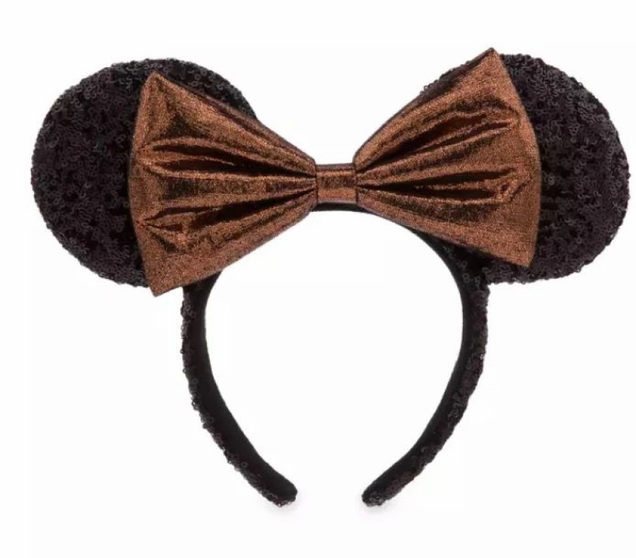 Hats * | Disney Ears Headband Minnie Mouse Belle Bronze