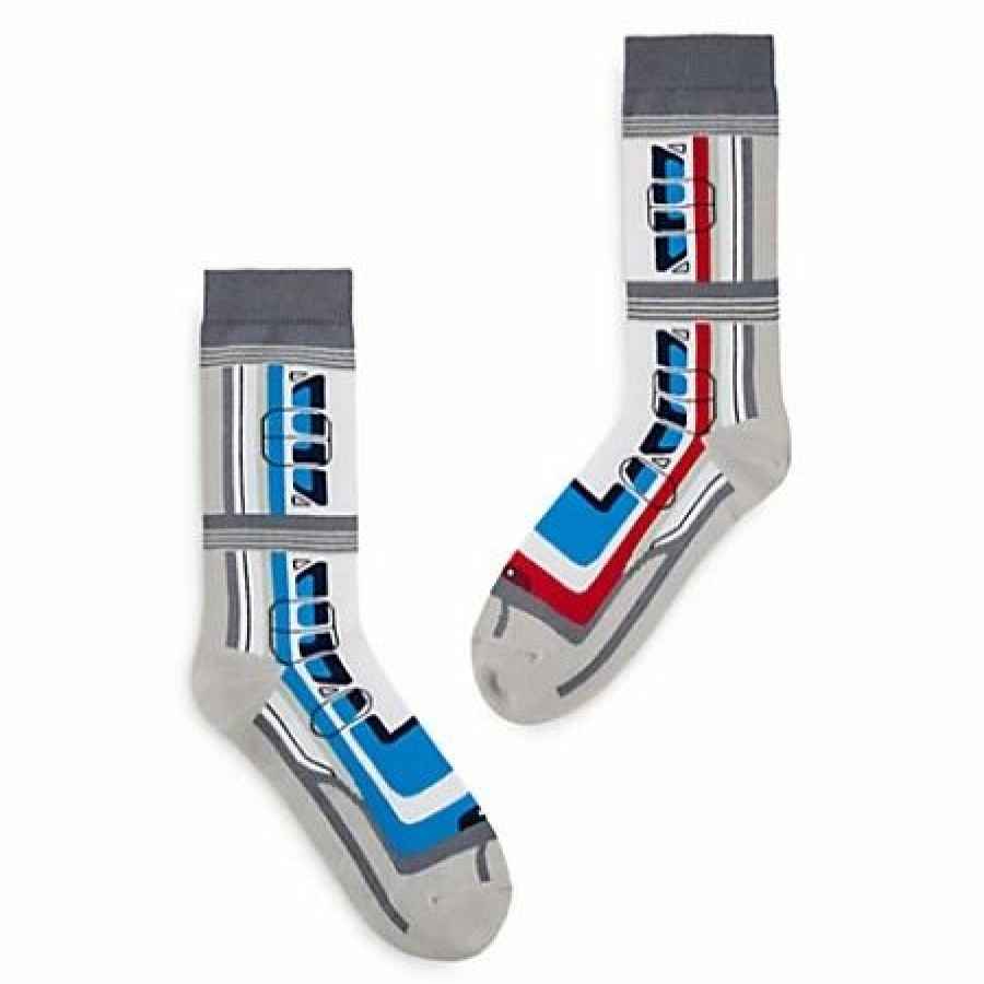 Socks * | Disney Socks For Adults Monorail Stretch Socks