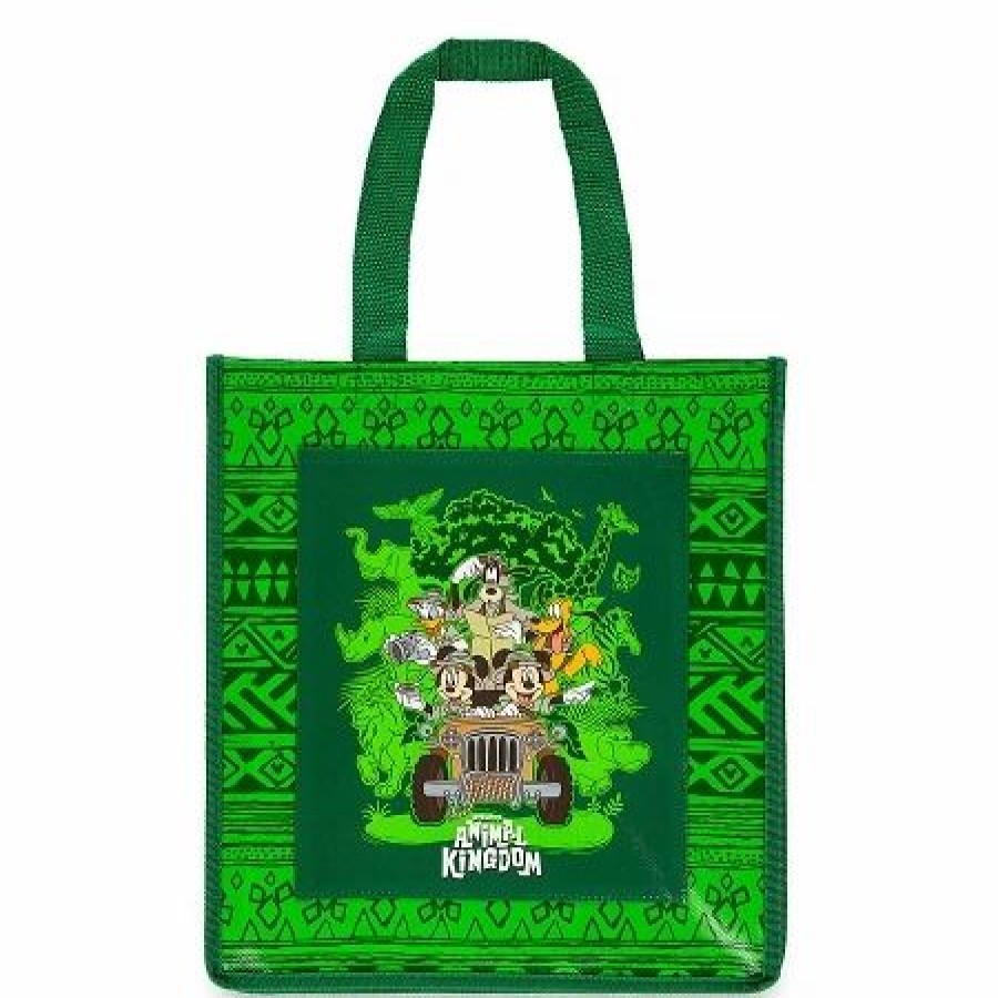 Bags And Totes * | Disney Reusable Tote Bag Mickey And Friends Animal Kingdom