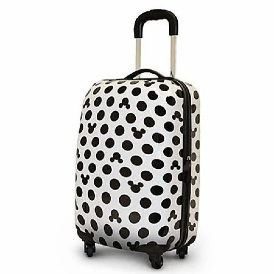 Bags And Totes * | Disney Rolling Luggage Mickey Mouse Icon 20"