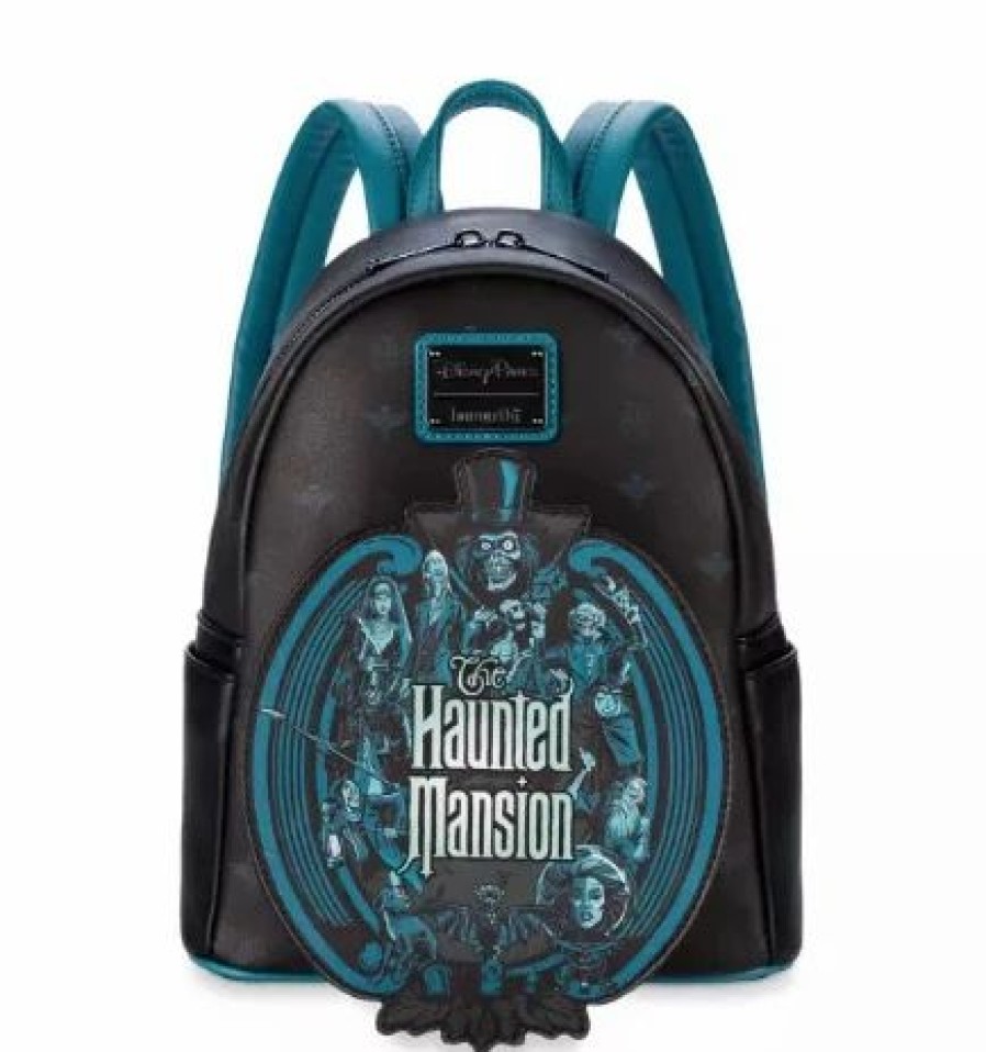 Bags And Totes * | Disney Loungefly Backpack Haunted Mansion Glow-In-The-Dark