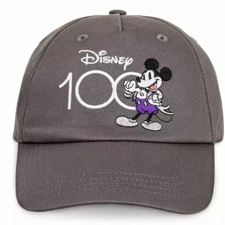 Hats * | Disney Hat Baseball Cap Disney100 Mickey Mouse