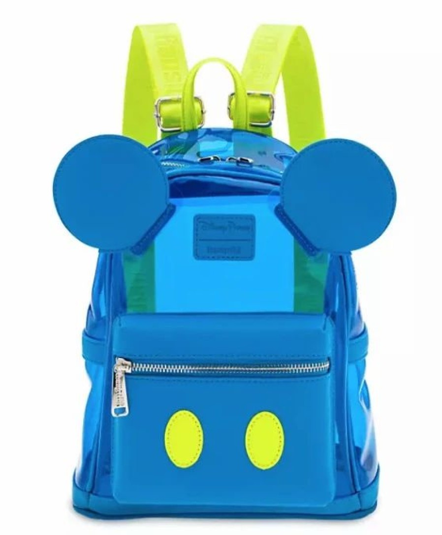 Bags And Totes * | Disney Loungefly Backpack Mickey Mouse Neon Walt Disney World