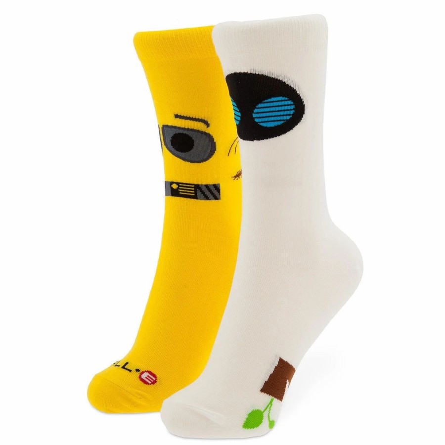 Socks * | Disney Socks For Women Wall-E And Eve