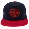 Hats * | Disney Hat Baseball Cap Mickey Mouse 1928 Red & Black