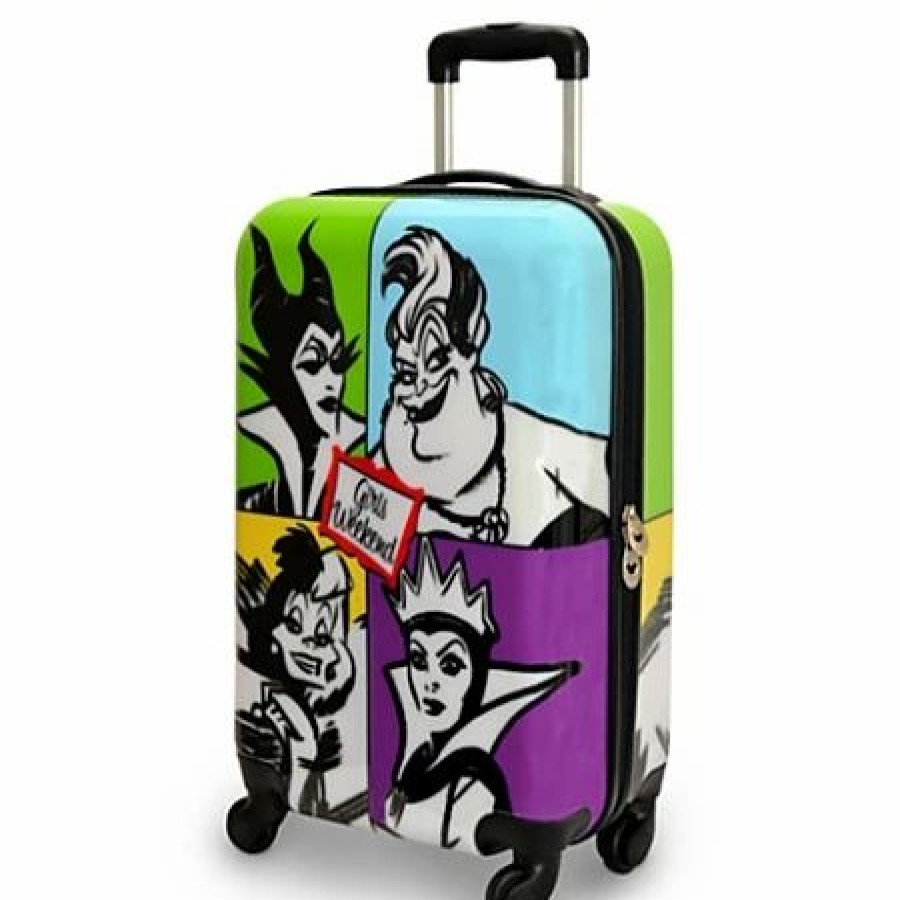 Bags And Totes * | Disney Rolling Luggage Villains Girls Weekend 20