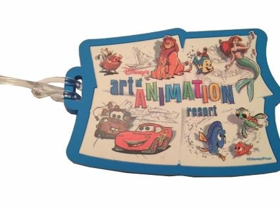 Bags And Totes * | Disney Luggage Bag Tag Disney'S Art Of Animation Resort