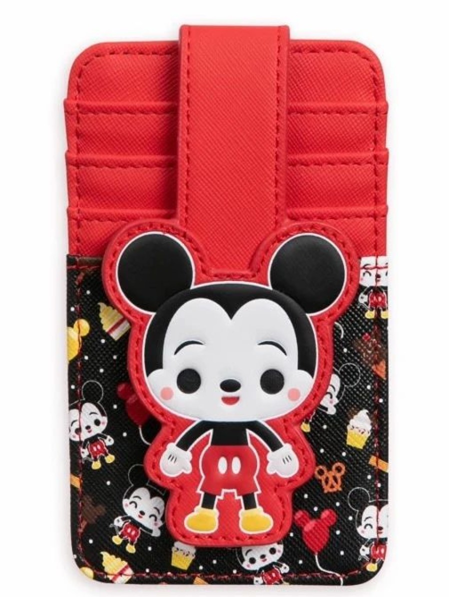 Accessories * | Disney Credit Card Holder Chibi Mickey Mouse Parks Food