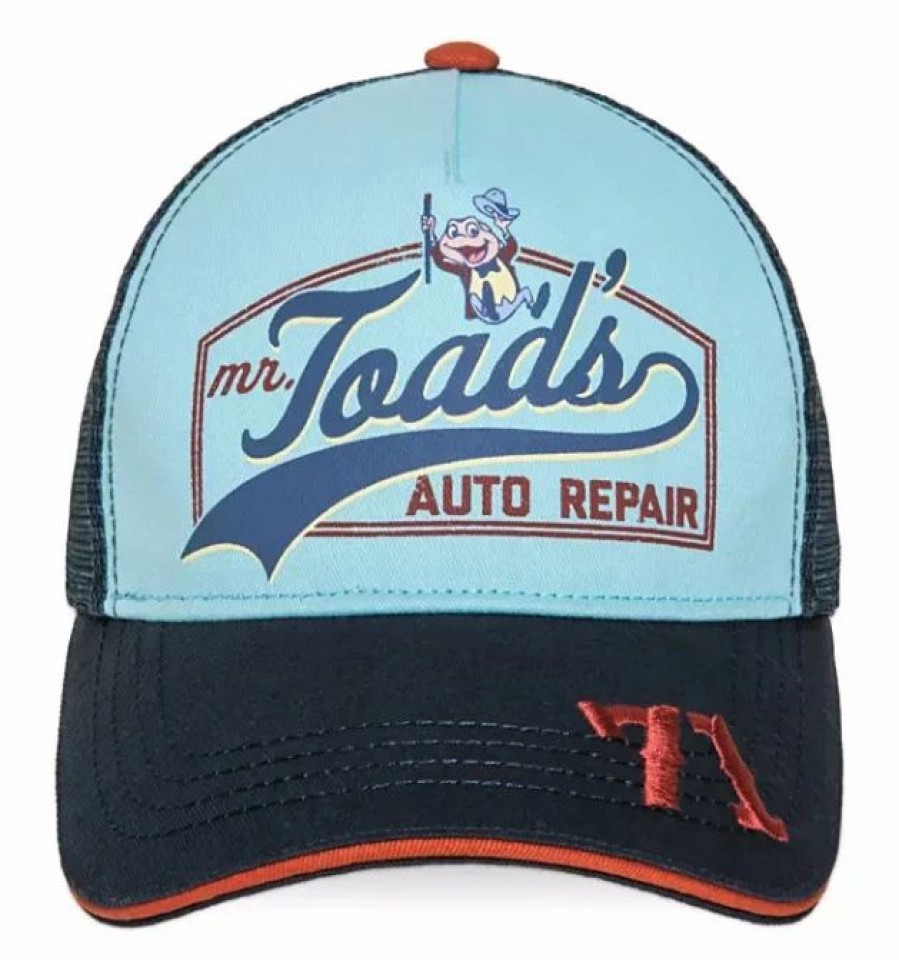 Hats * | Disney Hat Baseball Cap Mr. Toads Auto Repair Walt Disney World