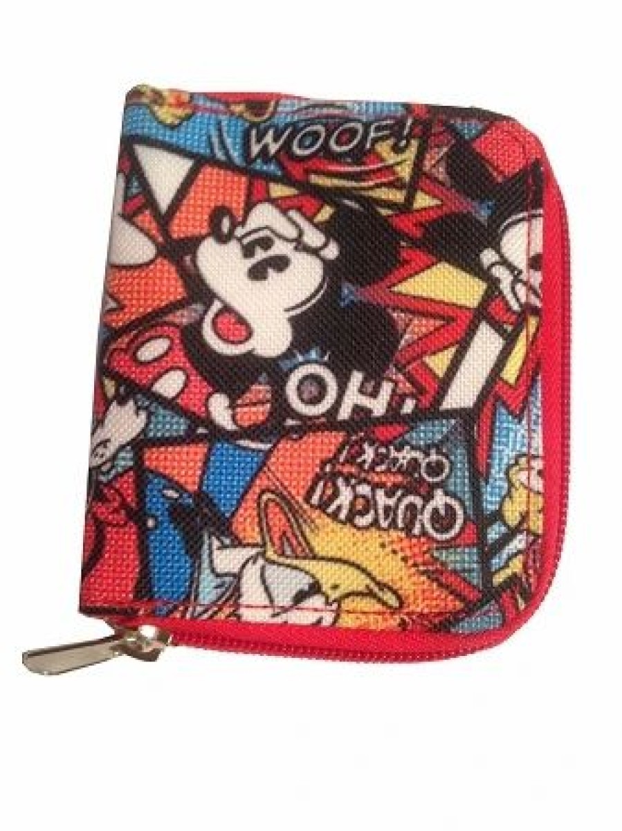 Accessories * | Disney Wallet Mickey Mouse And Friends Sayings