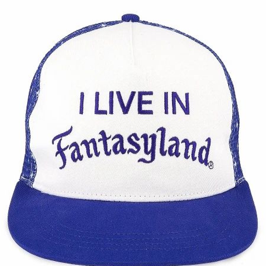 Hats * | Disney Hat Baseball Cap I Live In Fantasyland