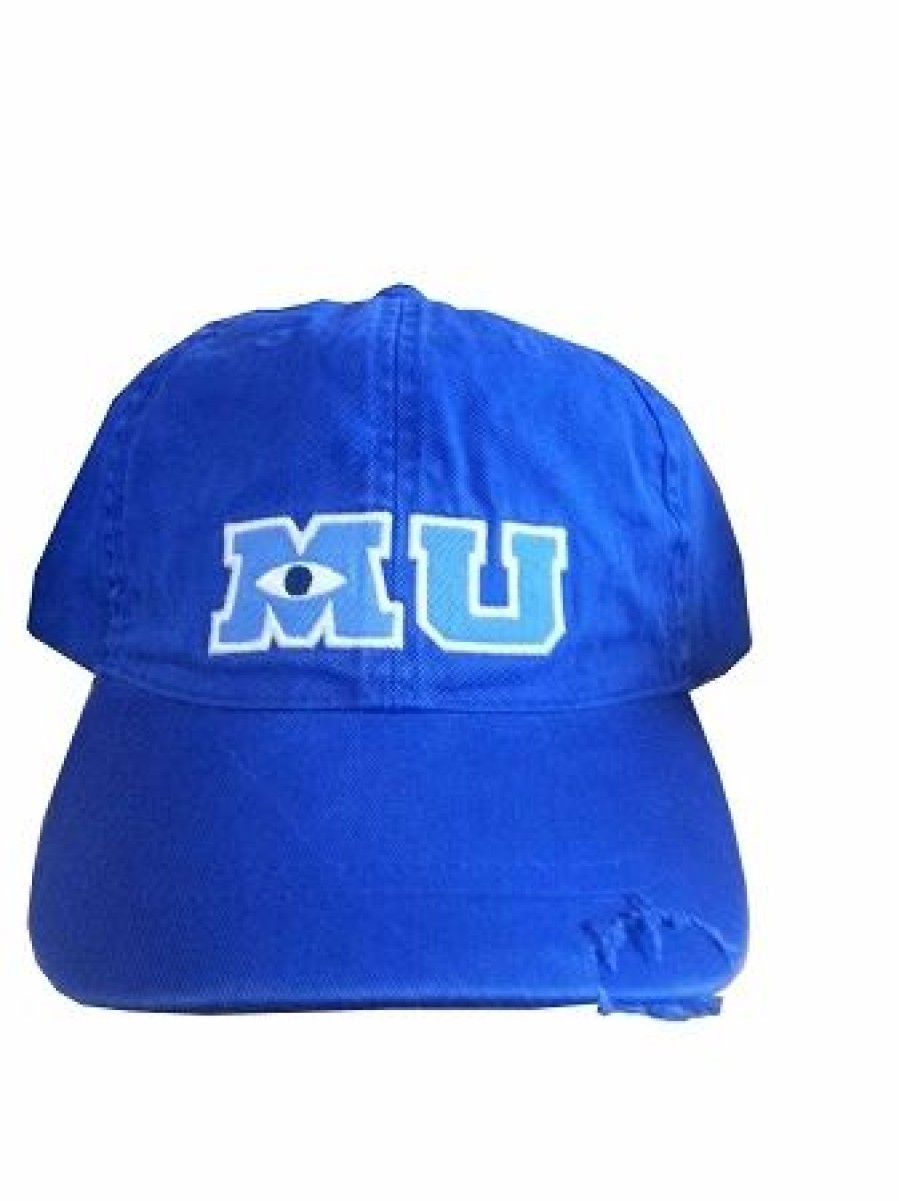 Hats * | Disney Hat Baseball Cap Monsters University Mu Blue