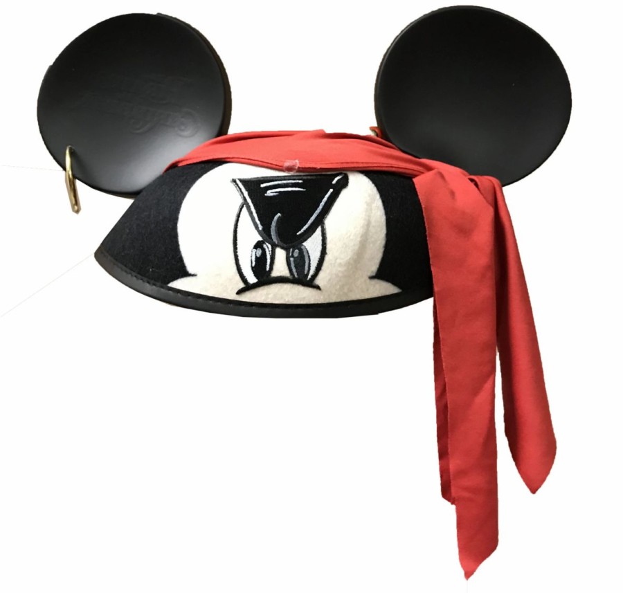 Hats * | Disney Hat Ears Hat Mickey Mouse Pirate