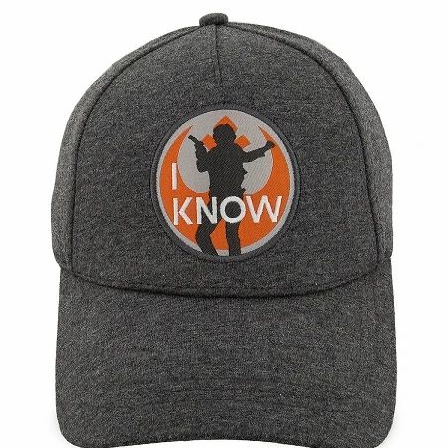 Hats * | Disney Hat Baseball Cap Han Solo I Know