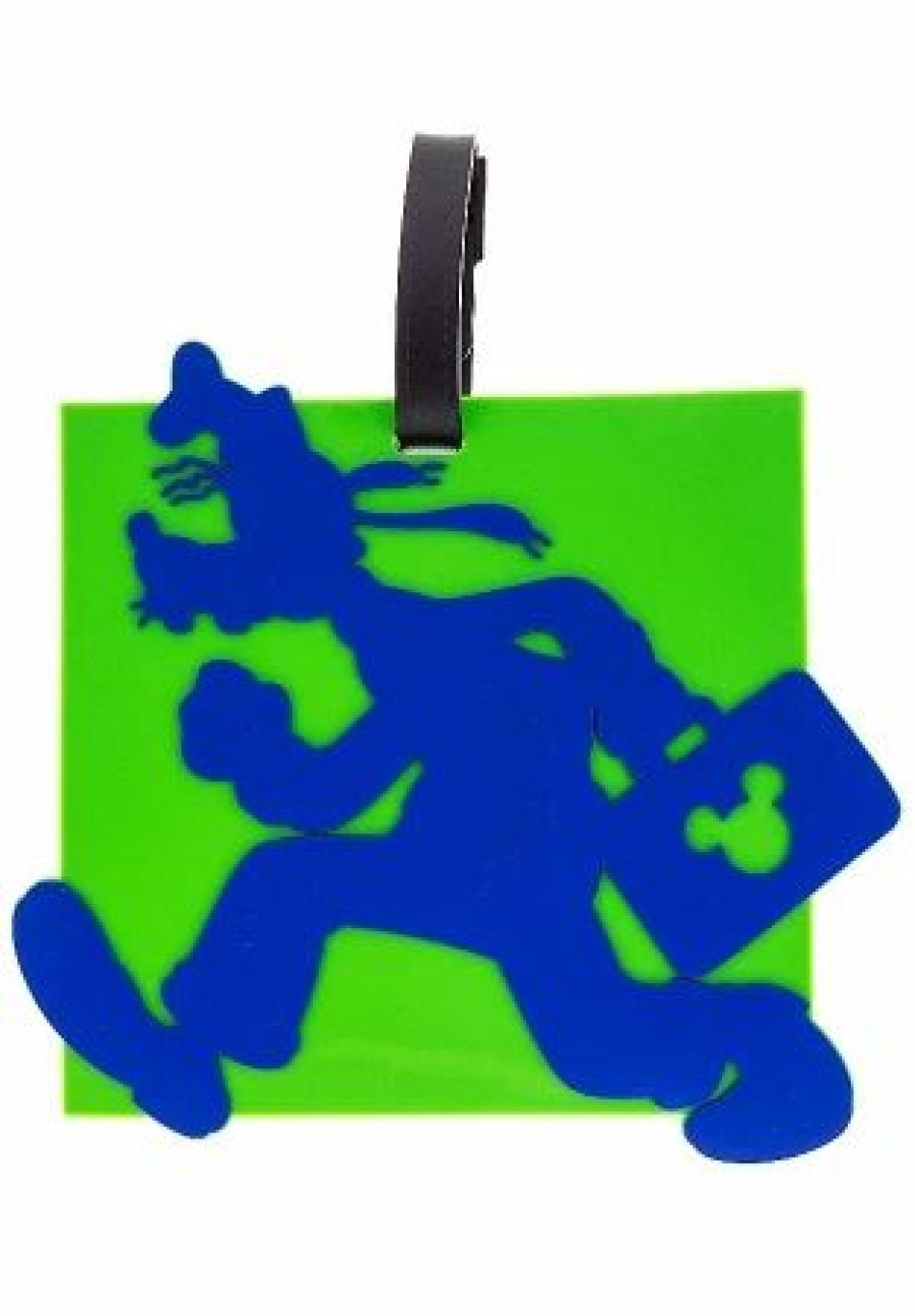 Bags And Totes * | Disney Luggage Bag Tag Tag Goofy Square