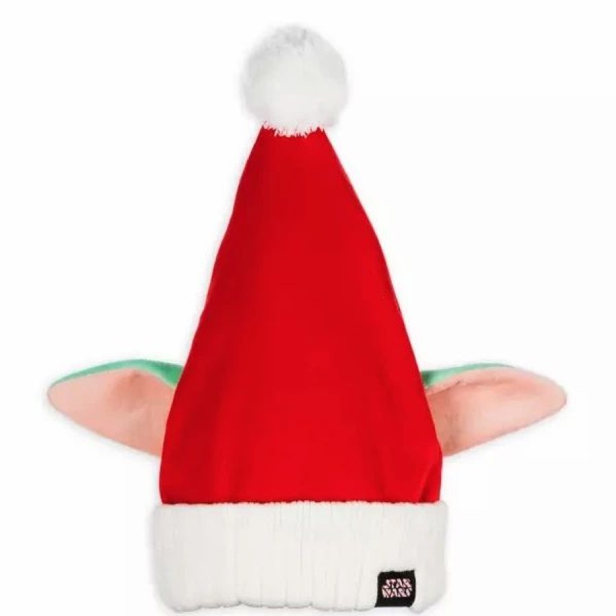 Hats * | Disney Santa Hat For Adults Grogu Star Wars