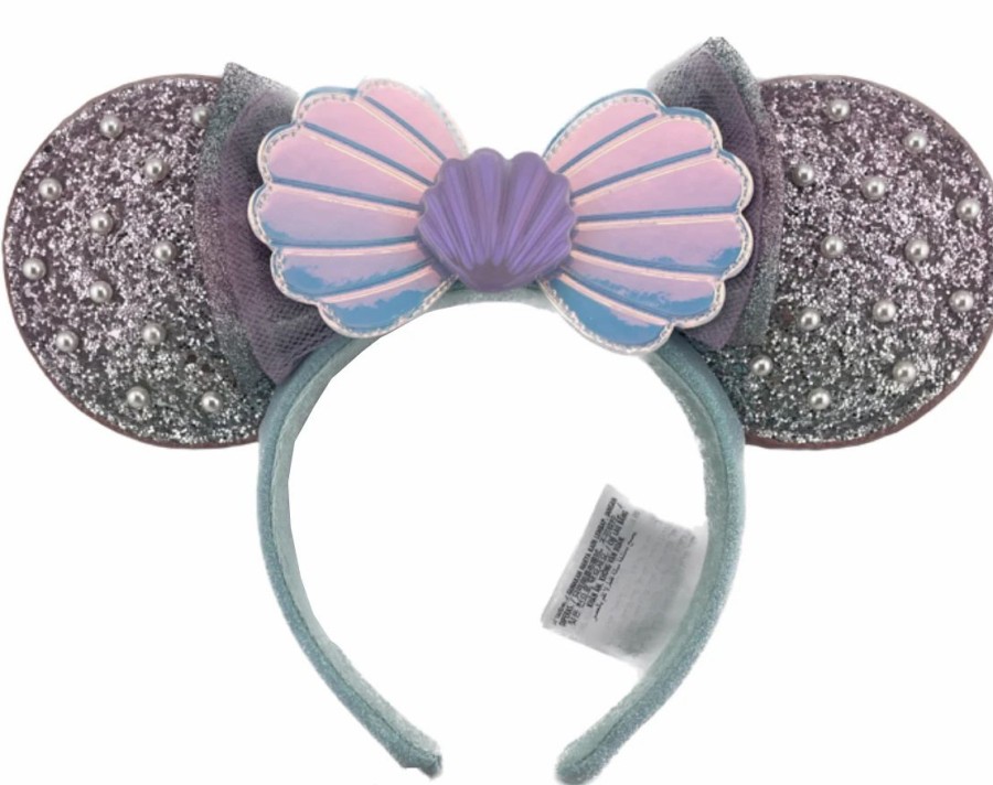 Hats * | Disney Ears Headband Ariel Pearls And Seashell