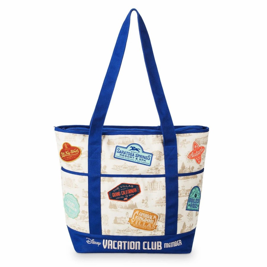 Bags And Totes * | Disney Tote Bag Disney Vacation Club Patches