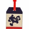 Bags And Totes * | Disney Luggage Bag Tag Tag Mickey Mouse Travel With Character