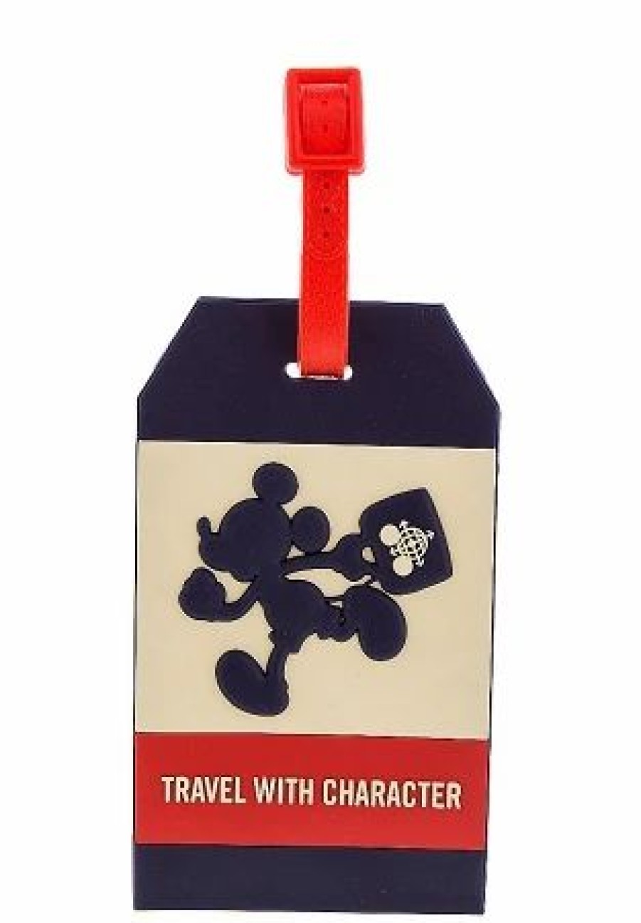 Bags And Totes * | Disney Luggage Bag Tag Tag Mickey Mouse Travel With Character