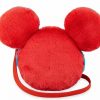 Bags And Totes * | Disney Crossbody Bag Mickey Mouse Icon Plush Red