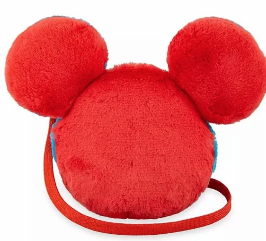 Bags And Totes * | Disney Crossbody Bag Mickey Mouse Icon Plush Red