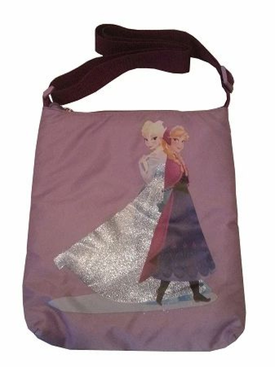 Bags And Totes * | Disney Crossbody Tote Bag Frozen Anna And Elsa