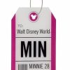 Bags And Totes * | Disney Luggage Bag Tag Tag Minnie Mouse Walt Disney World