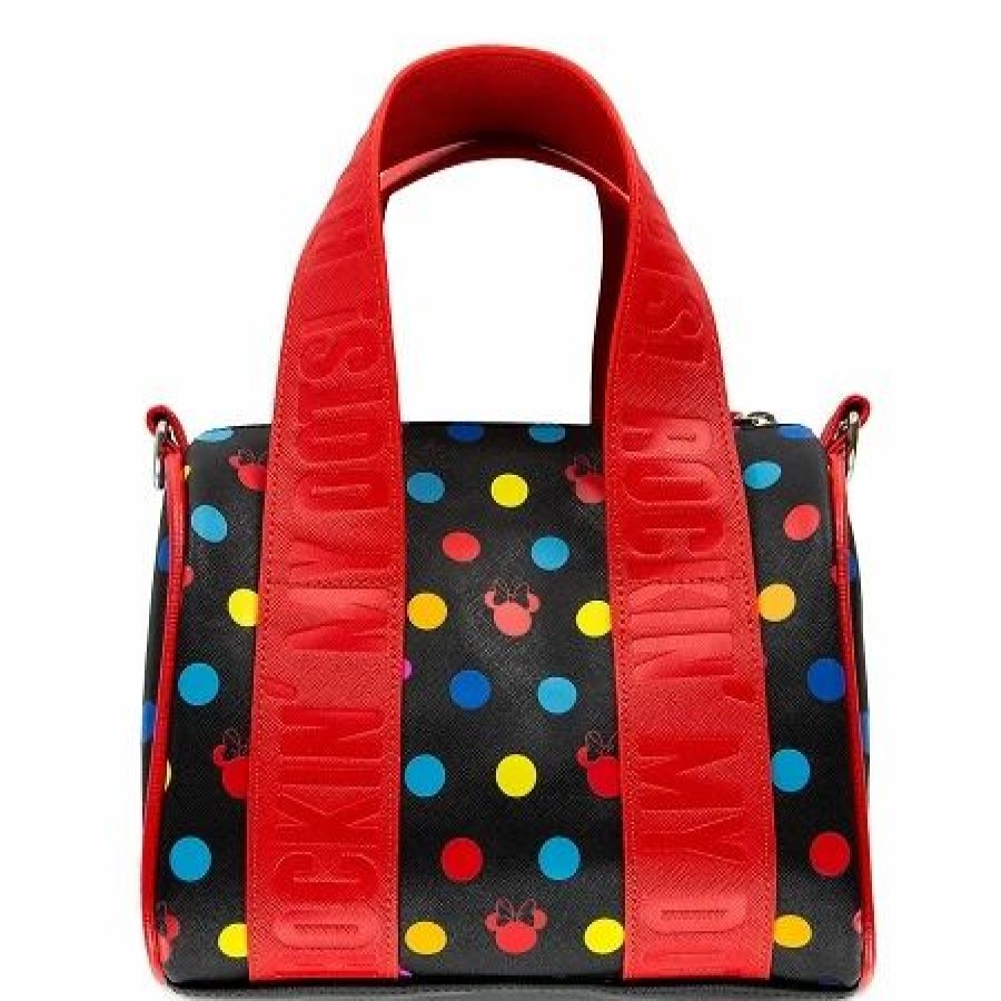 Bags And Totes * | Disney Boutique Bag Minnie Mouse Polka Dot Crossbody