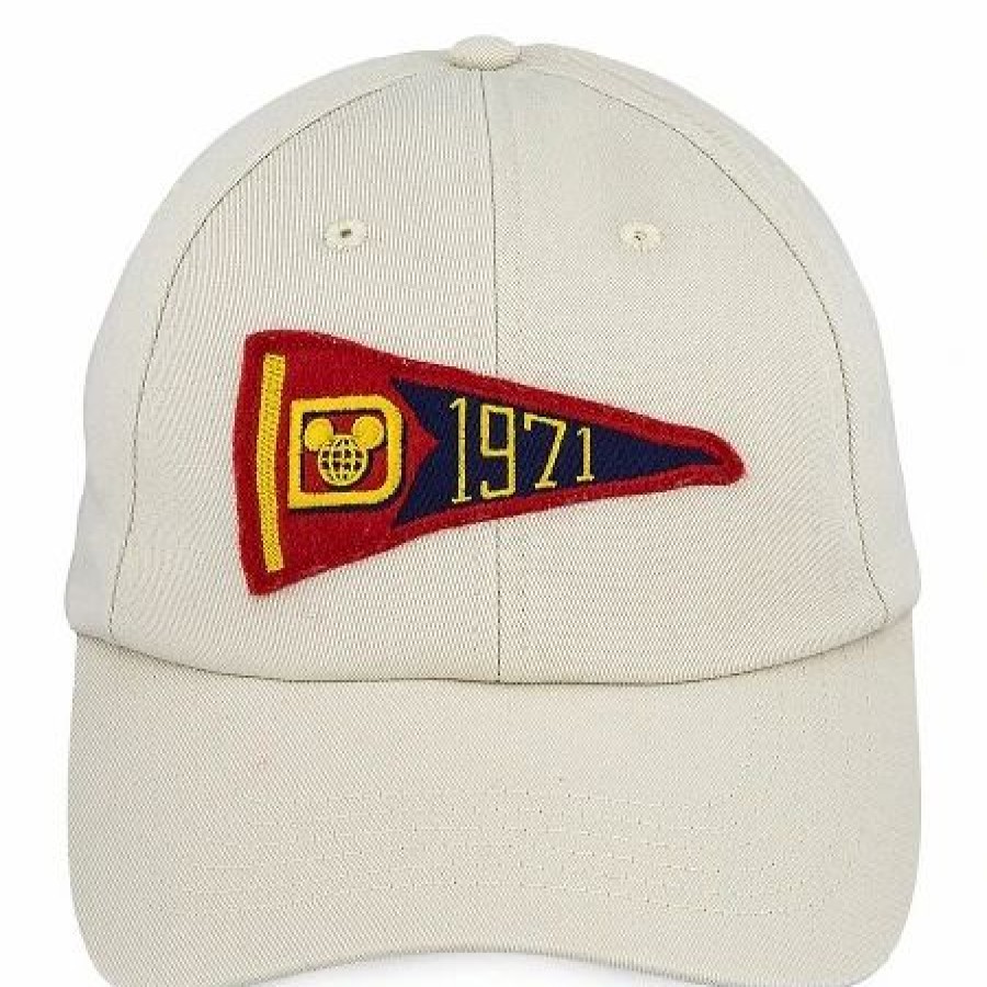 Hats * | Disney Hat Baseball Cap Walt Disney World 1971 Pennant