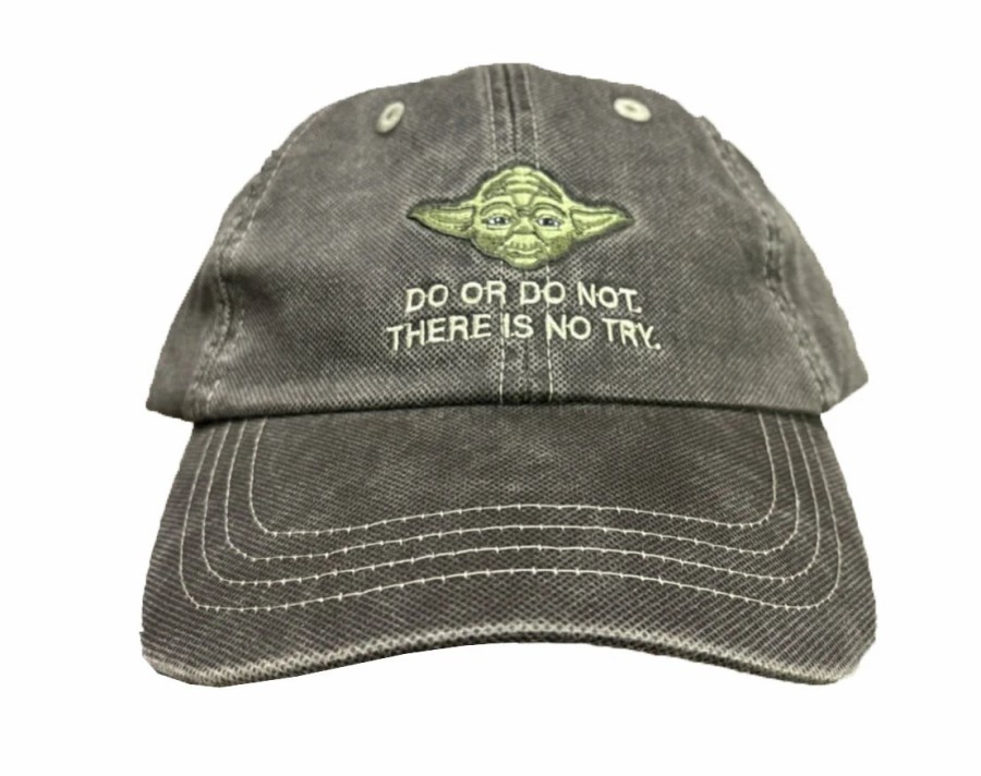 Hats * | Disney Hat Baseball Cap Yoda Do Or Do Not