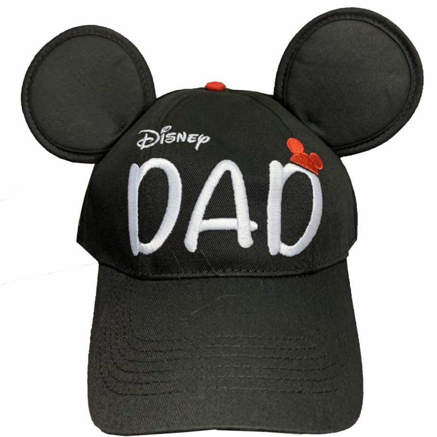 Hats * | Disney Hat Baseball Cap Disney Dad Mickey Ears